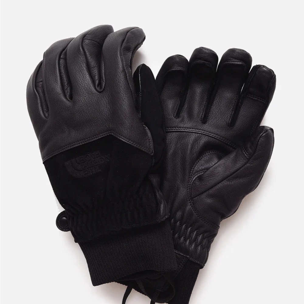 The North Face ll Solo Futurelight Gloves (Size M) Unisex Black Leather Snow Ski